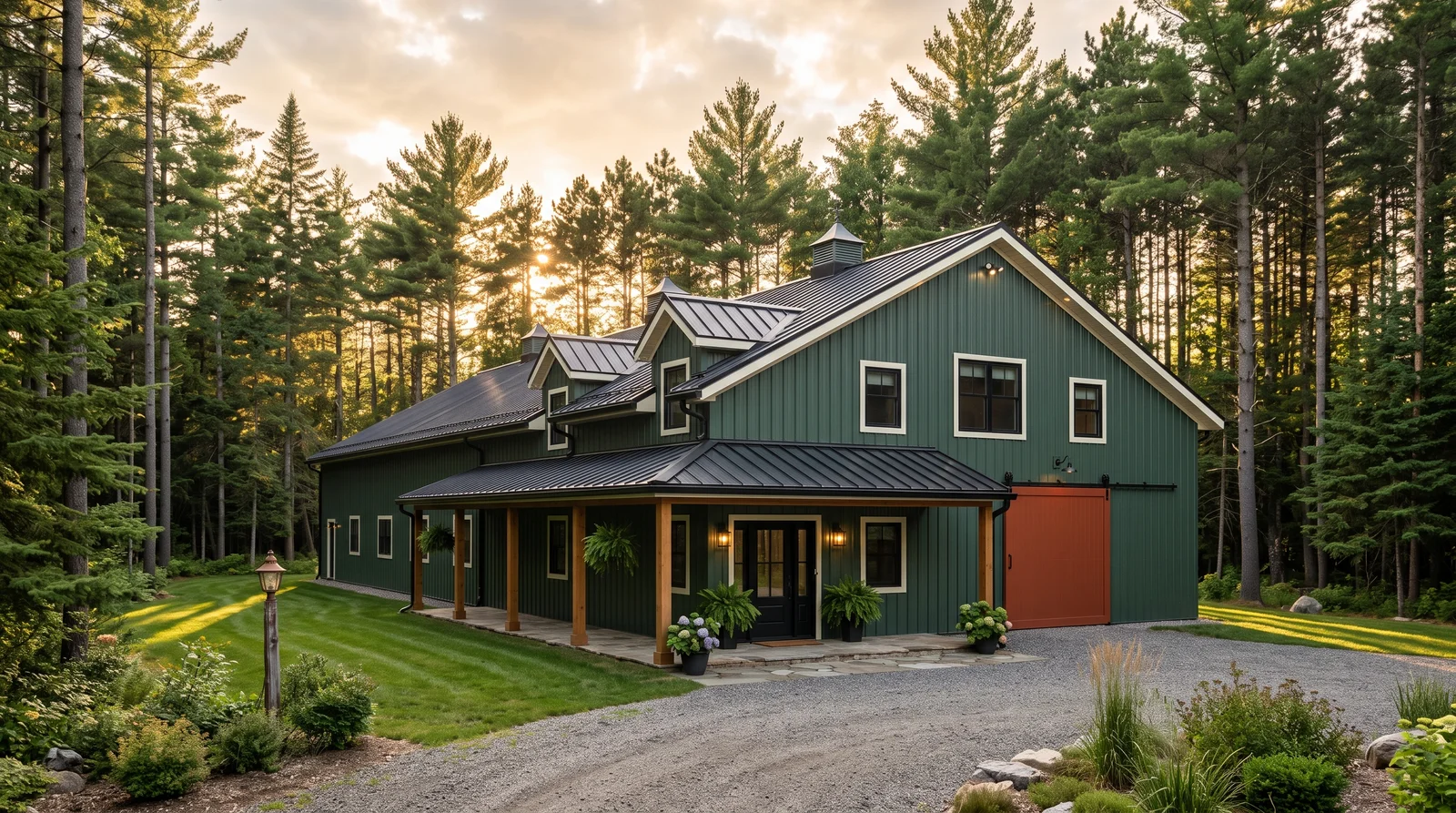 Deep Forest Green Barndo
