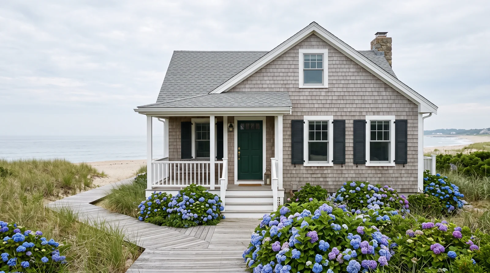 Weathered Gray Shingle Cottage