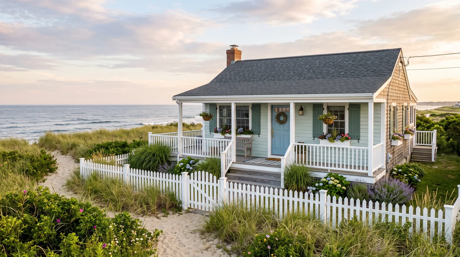 Soft Seafoam Cottage