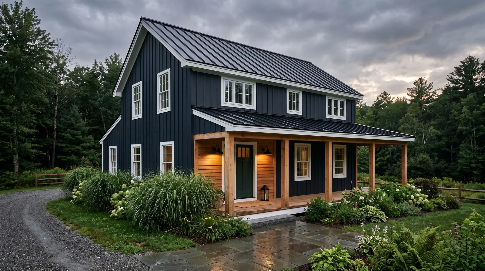 Moody Dark Farmhouse