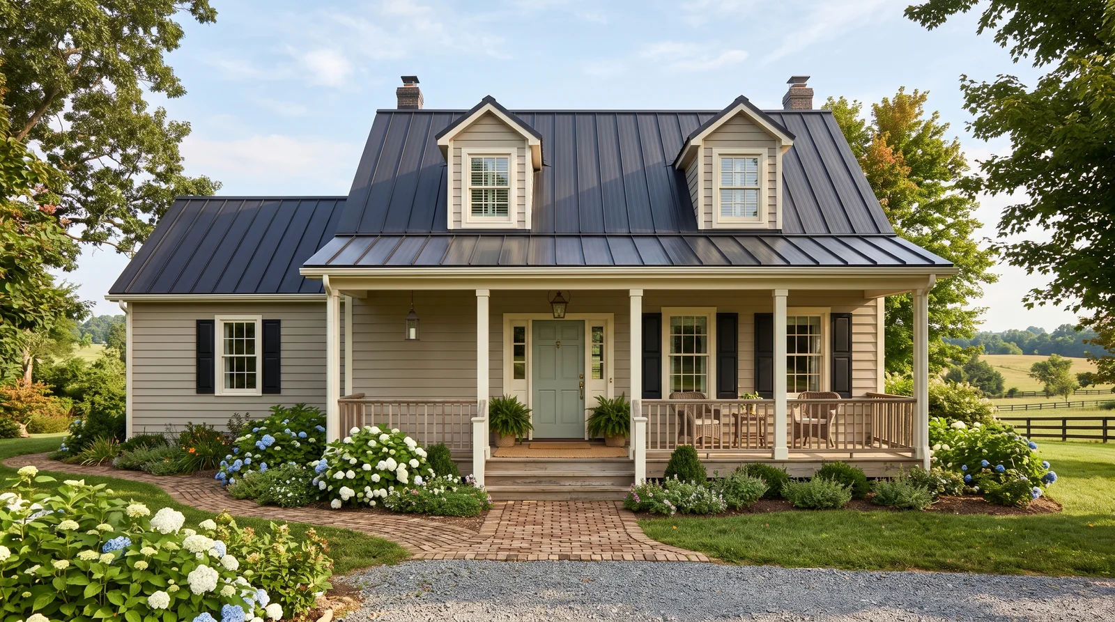 Warm Greige Farmhouse