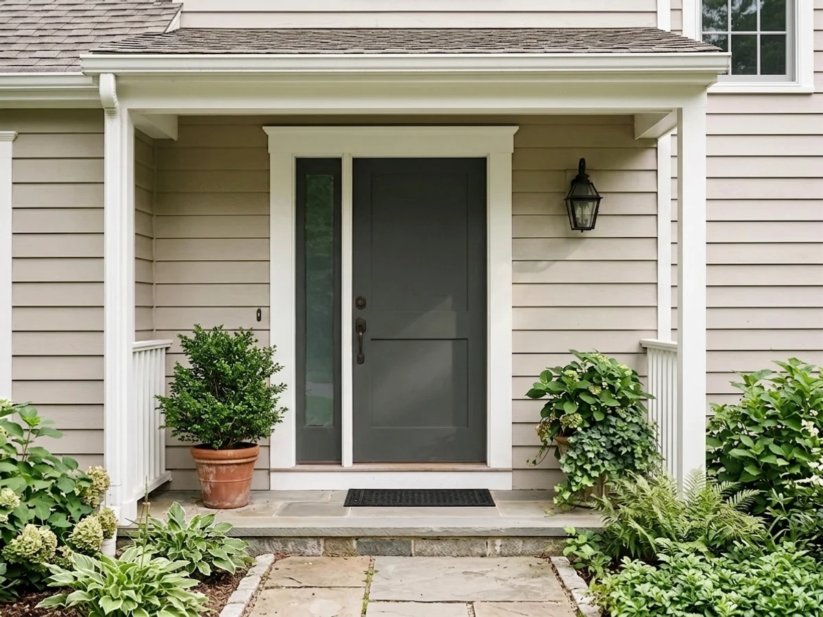 Wrought Iron on a door