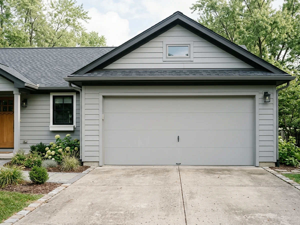 Garage door — before