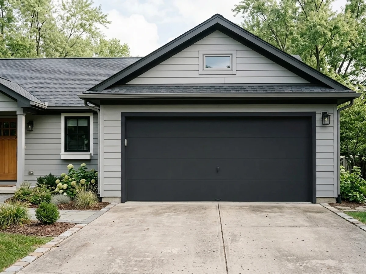 Onyx on a garage