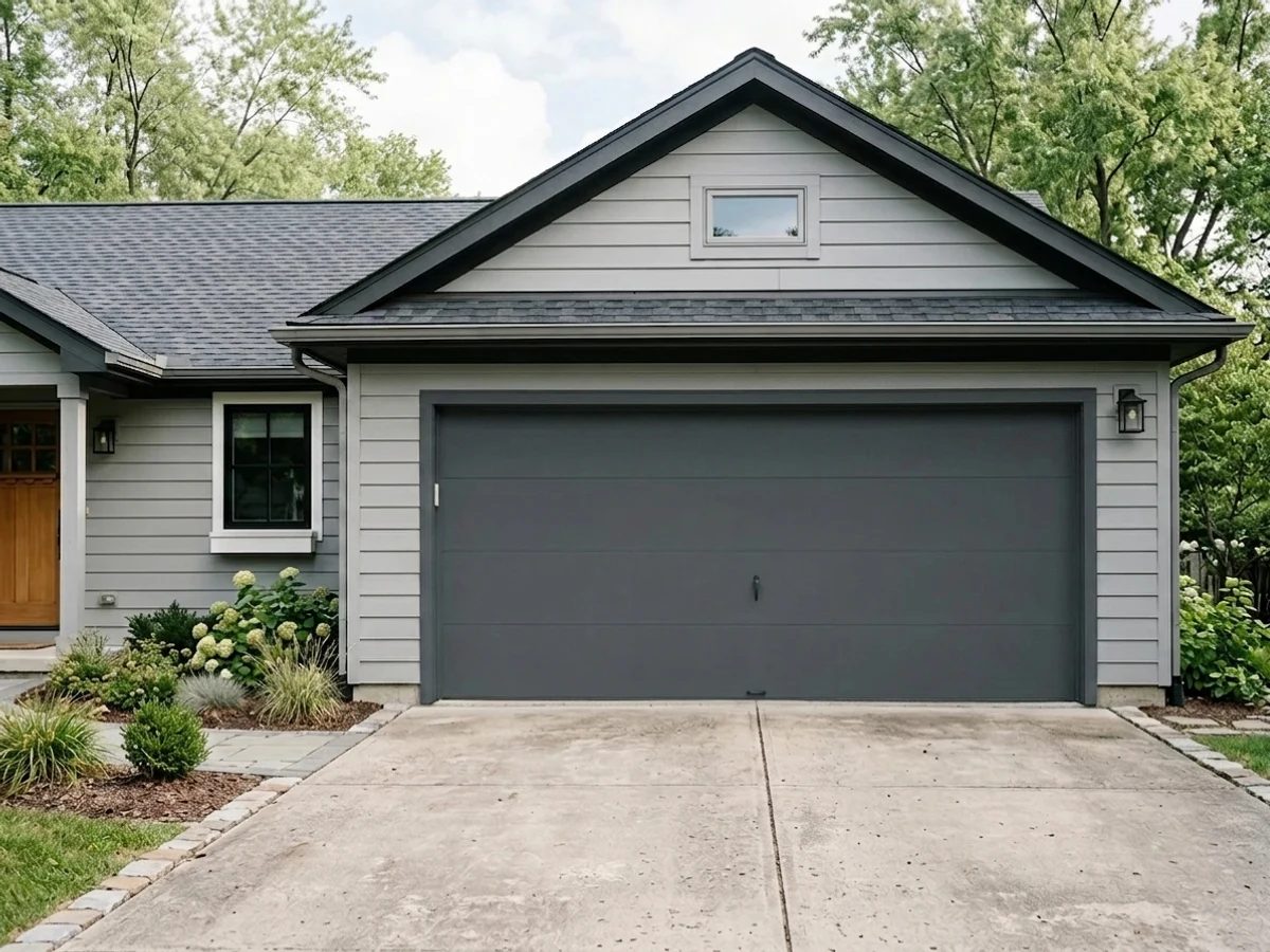 Blackrock Ford on a garage