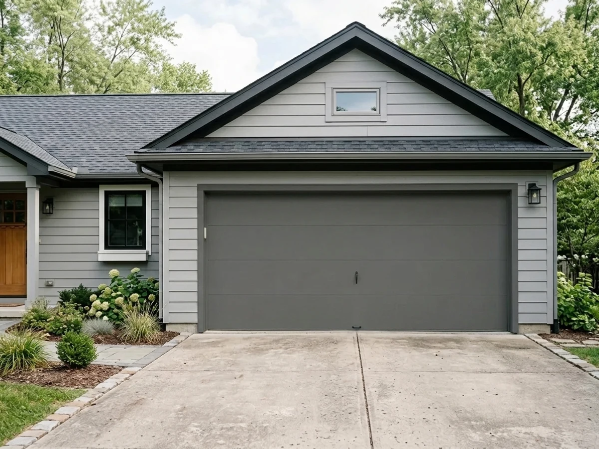 Forged Steel on a garage
