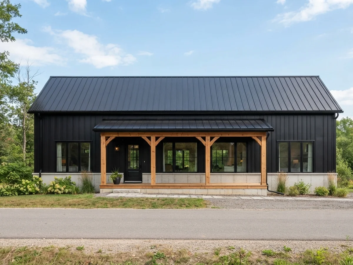 Barndominium exterior