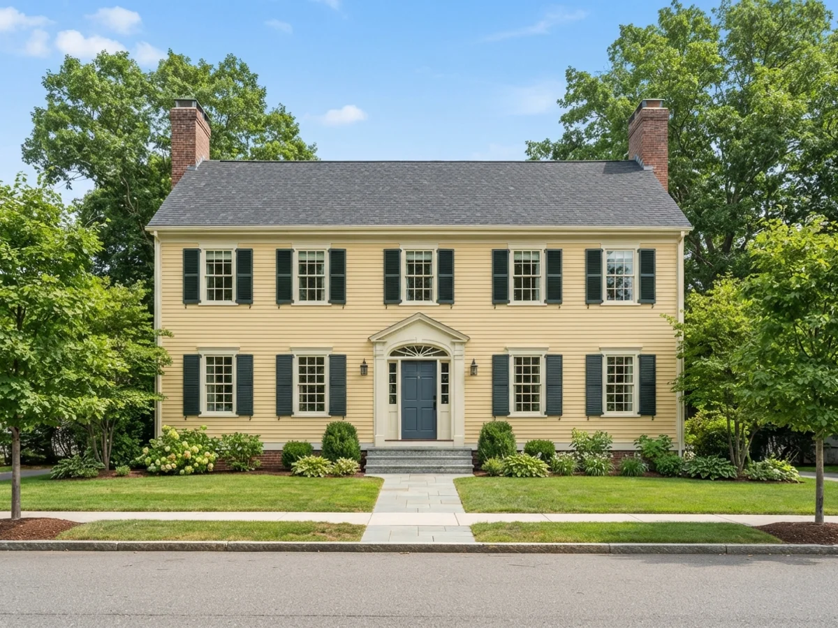 Colonial Yellow & Deep Green scheme