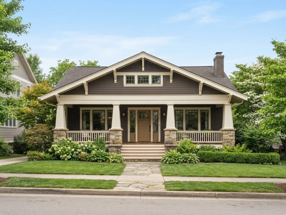 The Brown-Shingle Craftsman craftsman scheme