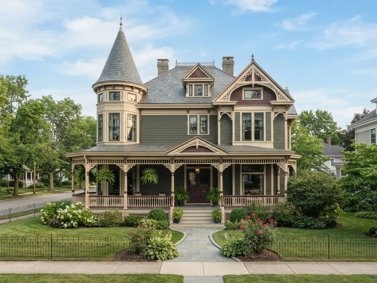 The Classic Painted Lady victorian scheme